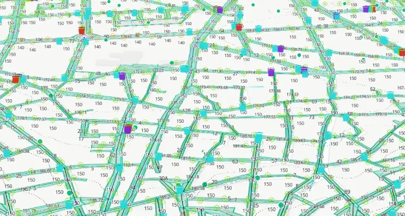 Thousands of assets without the map freezing.