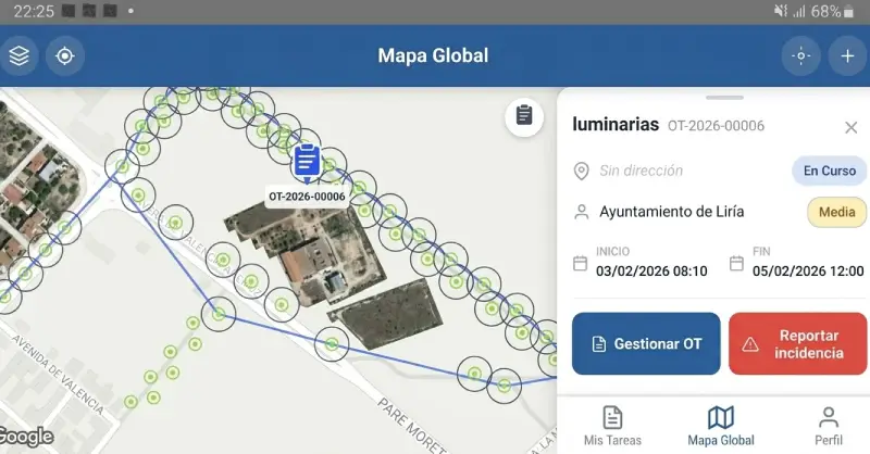 Asigna, repara y cierra. Sin menús ocultos.